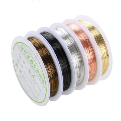 China Jewelry Making Amazon Hot SHINY Jewelry Copper Wire Wholesale Soft Jewelry Making Artistic Wire for sale