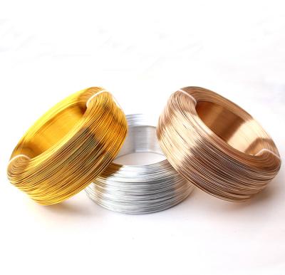 China Wholesale Retail 20 Gauge Aluminum Wire Handwork Aluminum Wire Handwork Wrapping Jewelry Packaging For Craft for sale