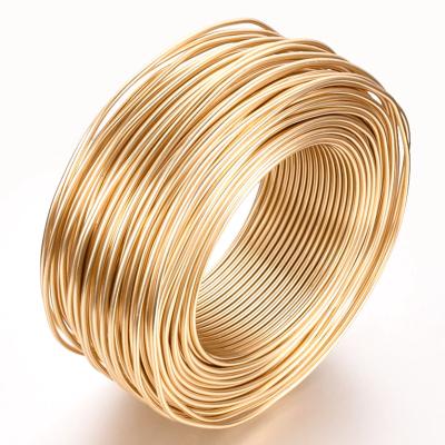 China Hot Selling Pale Gold Aluminum Handmade Wire Jewelry Metal Manufacturers Handwork Packaging for sale