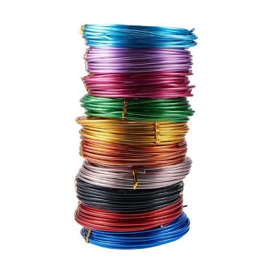 China Wholesale soft and strong 3mm garden wire craft flexible aluminum wire 1mm 1.5mm 2mm for sale