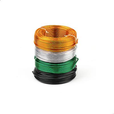 China Making Jewelry Components Factory Craft Wire Wholesale Anodized Colored Aluminum Wire For Craft for sale