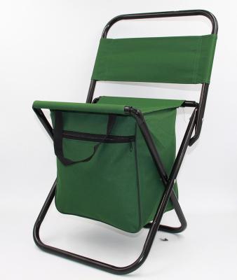 China Modern Custom Logo Outdoor Lightweight Camping Folding Fishing Chair With Bag for sale