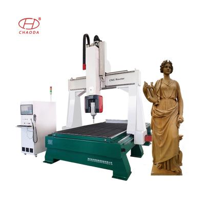 China Cheap Wooden EPS Foam 3D Stone 5 Axis CNC Routers For Models for sale