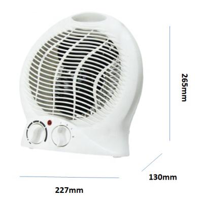 China Hotel Room Portable Bathroom Household Electric Fan Heater Convenient Quick Heat Artifact for sale