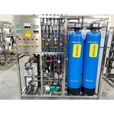 China Equipo de agua ultrapura EDI de doble etapa de 500L para purificación industrial y médica en venta