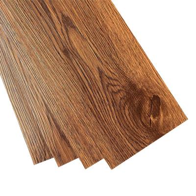 China Modern Made in China Top Quality Waterproof Wood Grain Flooring Stickers Tiles for sale