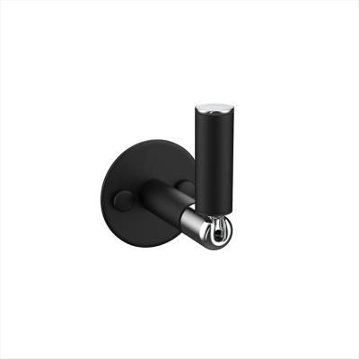 China Other Wall-mounted bathroom single towel hook with universal joint function for sale