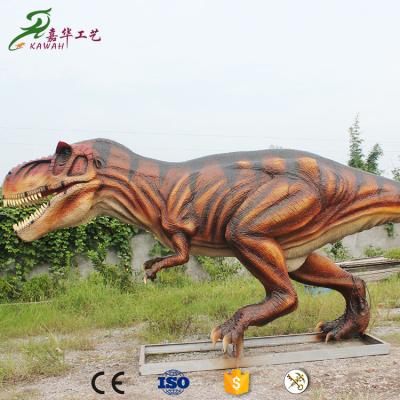 China Lifelike Realistic Dinosaur Resin  Material Sculpture for Playground Landmark for sale