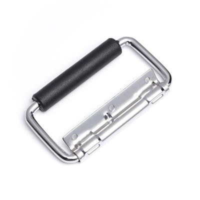 China Metal Hardware Handle for Luggage Box Square Small Suitcase Pull Handles Handle Plastic Luggage Wholesale Metal, Plastic 46 for sale