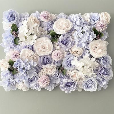 China Fancy Flower Rose Peony Silk Artificial Flower Backdrops For Wedding Party Party Wall Decoration Photo Props for sale