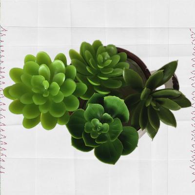 China Flower snow artificial lotus plant succulent flowers for wedding bonsai wall background flower indoor decoration for sale