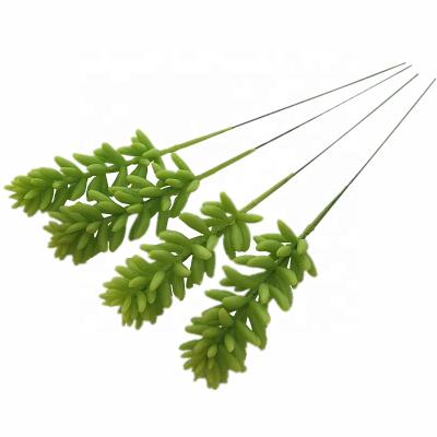 China Flower Plant Artificial Succulent Flowers For Indoor Plant Wall Background Decoration Wedding Bonsai Flowers for sale