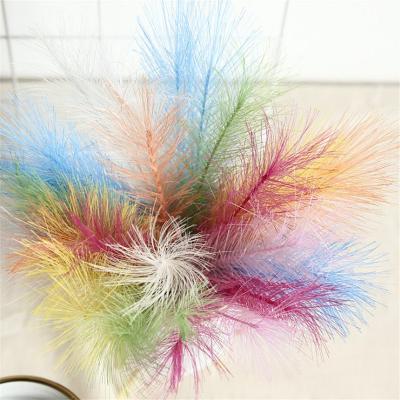 China Home Artificial Flower Group Decor Feather Flower For Wedding Match Party Lawn Bridal for sale