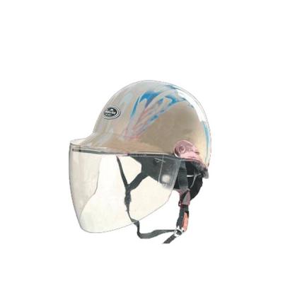 China Cheap Hot ABS Half Face Motorcycle Helmet GS-326 Silver GROWSUN MOTOR for sale