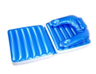 China PVC Summer Swimming Pool Air Mattress Kids Pool Toys Floats Mattress With Pillow Pool Float for sale