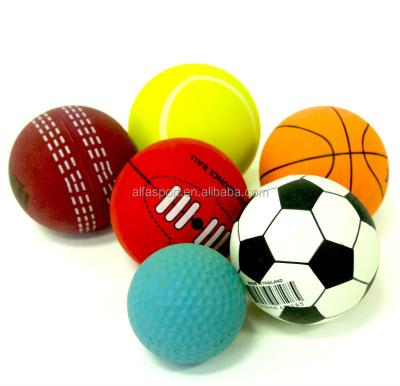 China Sports Toy Promotion Rubber High Bounce Ball (Tennis, Basketball, Soccer, Football, Cricket, Golf Type) for sale