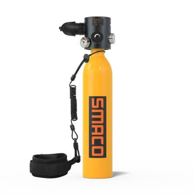 China SMACO Oxygen Cylinders New Product Idea Pools Swimming Pool Outdoor Snorkel 0.7L Mini Diving Equipment Set Scuba Tank for sale