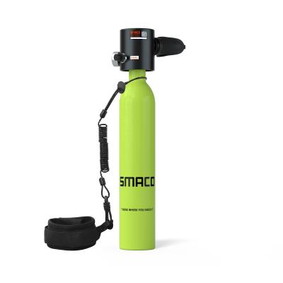 China Portable Oxygen Scuba Tank SMACO Mini Water Sports Scuba Diving 0.5L 5-7 Minutes Dive Tank for sale