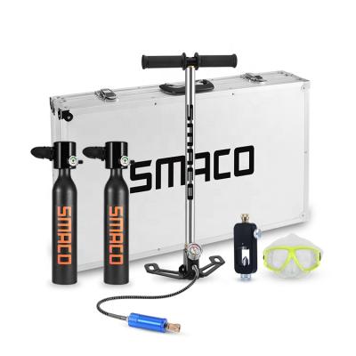 China SMACO S300 0.5L Double Air Scuba Tank Diving Equipment for sale