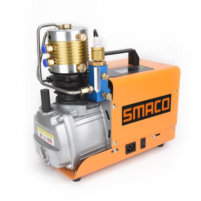 China SMACO New Product Diving Equipment Intelligent Pressure Control High Pressure Electric Compressor 34*37*18cm for sale