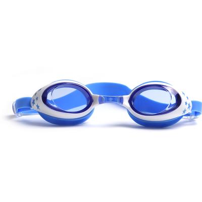 China Custom Anti Fog Cartoon Swim Goggles Waterproof Anti Fog Competition Girls Swimming Goggles for sale