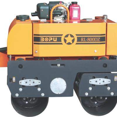 China Building Material Shops One Year Warranty Walk Behind Hydraulic Double Drum 852 Kg Vibratory Compactor Roller Mini Road Roller Machine For Sale for sale