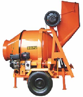 China Single Operation 350L 560L 10Hp Forward Mixing Reverse Unloading Self Loading Concrete Mixer Machine Concrete Mixers for sale