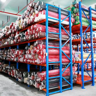 China Corrosion Protection Customized Fabric Storage Racking System Warehouse Size Adjustable Fabric Storage Racking System for sale