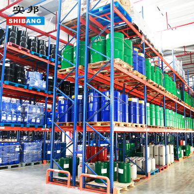 China Modern High Heavy Duty Shibang Stance Cross Beam Pallet Column Racking System for sale