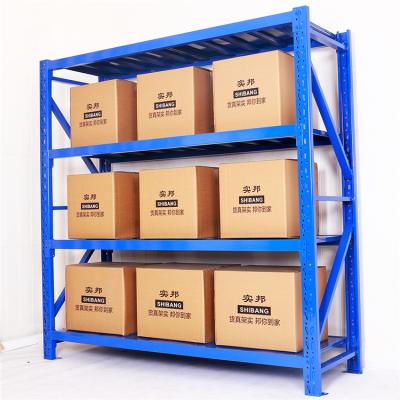 China Best Price Corrosion Protection Top Quality Multi Functional Steel Warehouse Storage Shelving System With Logo for sale