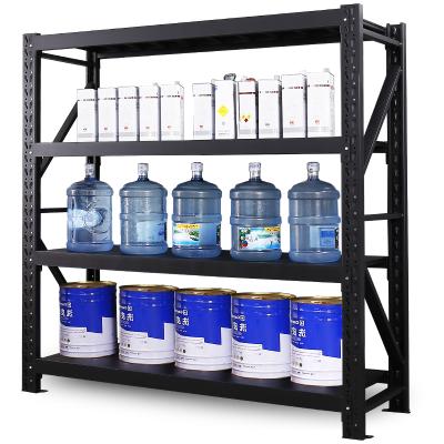 China Corrosion Protection Storage Shelving Garage Rack Medium Duty Longspan Shelving Rack 4 Layer Shelves Long Span Rack System for sale