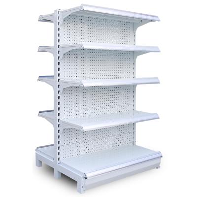 China Sturdy Durable Corrosion Protection Supermarket Shelves Show Stand Shop Shelves High Quality for sale