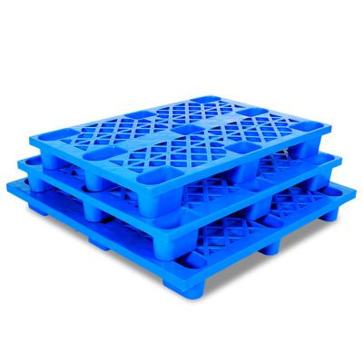 China Low Eco-friendly Pallet Price Guaranteed Durable Storage Quality Warehouse Forklift Plastic Pallet With Logo for sale