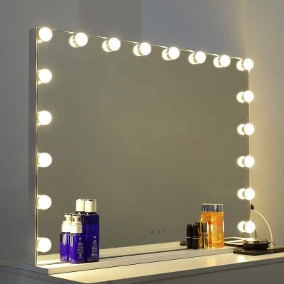 China M1880 Lighted Vanity Beauty Bathroom Vanity Hollywood Makeup Cosmetic Mirror With Led Lighted for sale