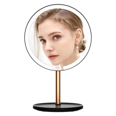 China M5 China Exporter Lit Nordic Table Decoration Makeup Desktop Mirror for sale