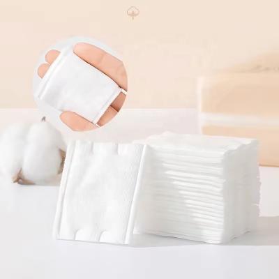 China Home OEM Disposable Cotton Pads For Makeup Remover Square cotton pad for sale