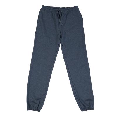 China Polyester / Convenient Operation Cotton Leisure Group Casual Foot Pants Breathable Dark Blue Spring for sale