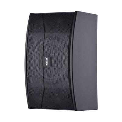 China Play Video Hot sell factory price  professional 10 inch karaoke stage DJ bar wooden  455 passive speaker loudspeaker box big audio system for sale