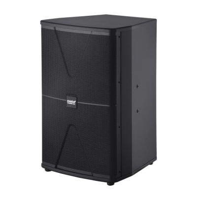 China PORTABLE Hot sell factory price professional 10 inch karaoke stage dj  bar wooden 712 passive speaker loudspeaker box big audio system for sale