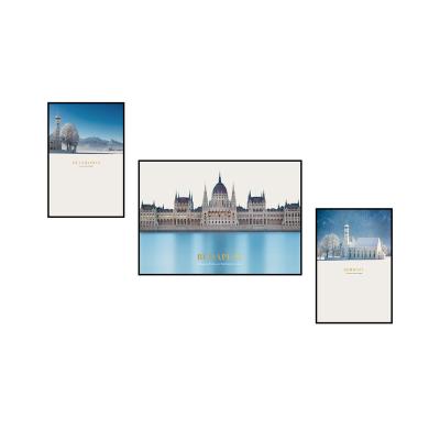 China Modern European Wall Art Painting Photo Frame Decor Set for sale