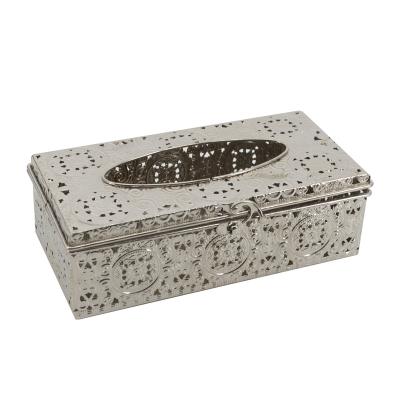 China Modern Metal Tissue Box Table Decor for sale