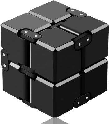 China Hot Sale EDC Luxury Mini Plastic Infinity Cube Fidget Toy Cube For Relaxation Stress Relief from Amazon for sale