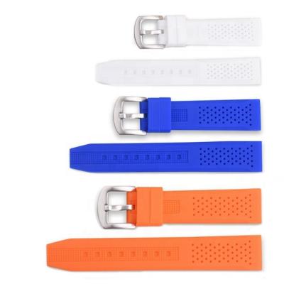 China To Match With Huawei Sports Silicone Watchband 18mm 20mm Wholesale Breathable Watchband for sale