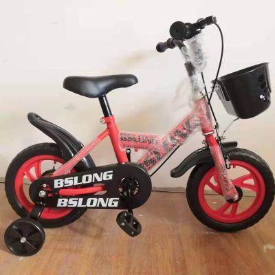 China High Standard 4 Wheel Steel Beam Popular Straight Straight Beam Kids Bike for sale