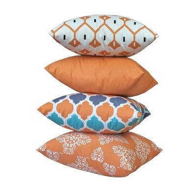 China 2022 Geometric Decorative Anti-Pull Pillow Case 45x45cm Waterproof Sofa Throw Pillow Cover Outdoor for sale