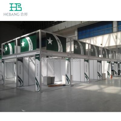 China Aluminum Exhibition Exhibit Booth Stand For Trade Show Display Expo Booth Exhibit 3x3 for sale