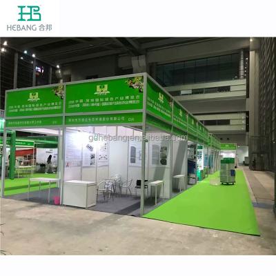 China Exhibition 80x80 MAX 8 - Way R8 System Exhibition Booth Aluminum Standard Modular Partition Wall for sale