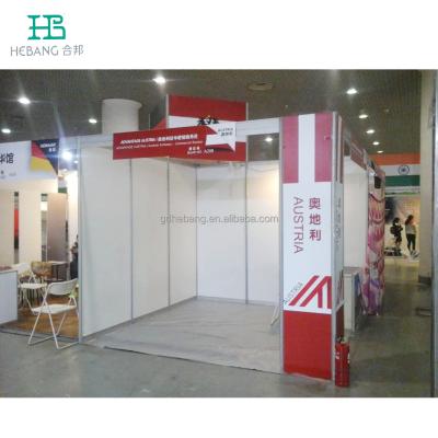 China Portable Aluminum Fair Trade Fair Booth Stand 10x10 Fair Booth Trade Show Expo Booth for sale