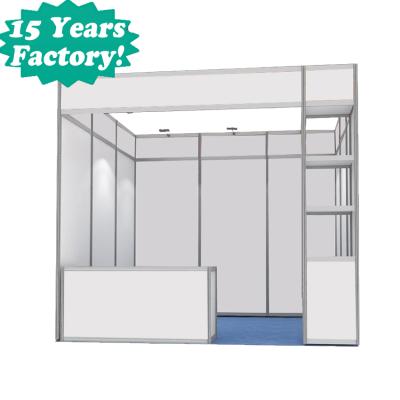 China 3x3m Online Exhibition Divider Shell Plan Trade Show Event Booth Fair Expo Display Booth for sale