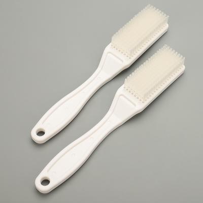 China Household Tool Long Handle Manual Plastic Cleaning Shoes Long Broom Soft Bristle Nylon Brush Premium Customize Size for sale